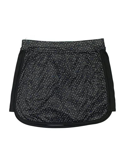 Pre-owned Pga Tour Active Skort In Black