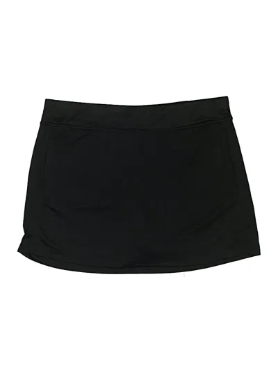 Pre-owned Pga Tour Active Skort In Black