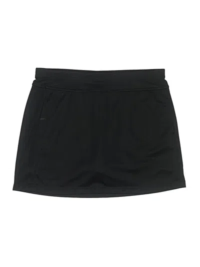 Pre-owned Pga Tour Active Skort In Black