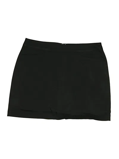 Pre-owned Pga Tour Active Skort In Black