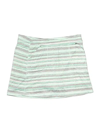 Pre-owned Pga Tour Active Skort In Green