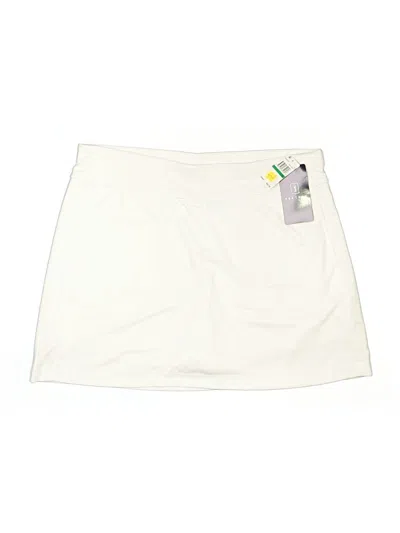 Pre-owned Pga Tour Active Skort In Ivory