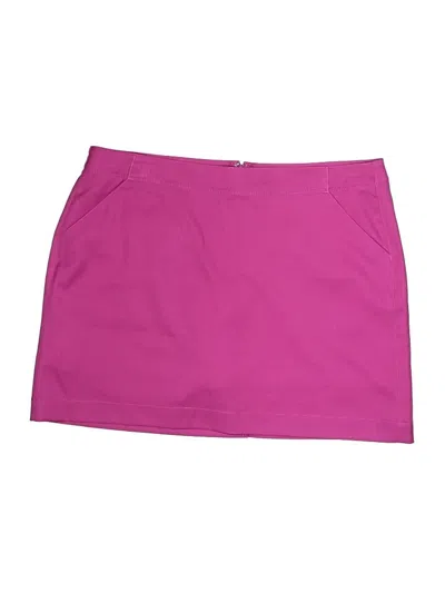 Pre-owned Pga Tour Active Skort In Pink