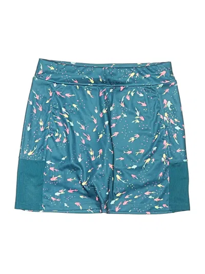 Pre-owned Pga Tour Active Skort In Teal