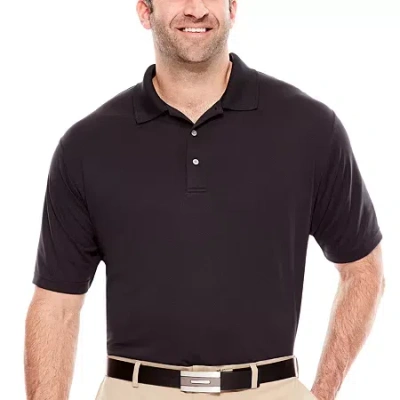 Pga Tour Airflux Big And Tall Mens Regular Fit Short Sleeve Polo Shirt In Multi