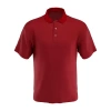 Pga Tour Big Kid Boys Y Neck Short Sleeve Classic Fit Moisture Wicking Polo Shirt In Red
