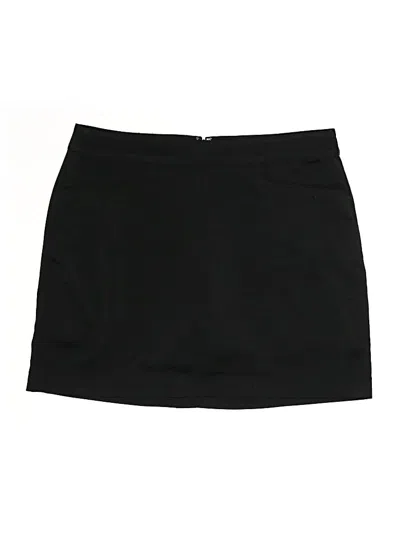 Pre-owned Pga Tour Casual Skirt In Black
