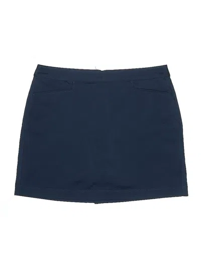 Pre-owned Pga Tour Casual Skirt In Blue
