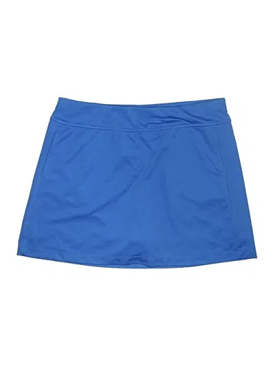 Pre-owned Pga Tour Casual Skirt In Blue