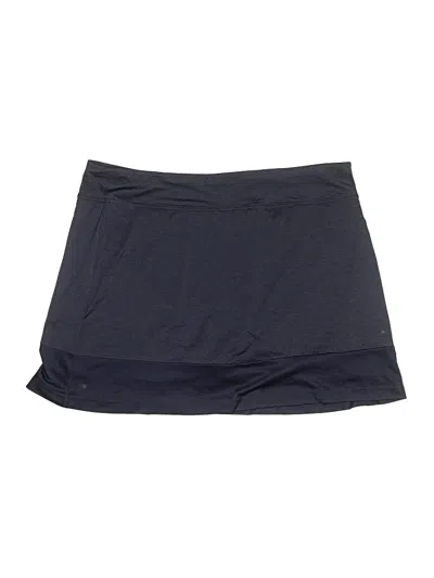 Pre-owned Pga Tour Casual Skirt In Blue