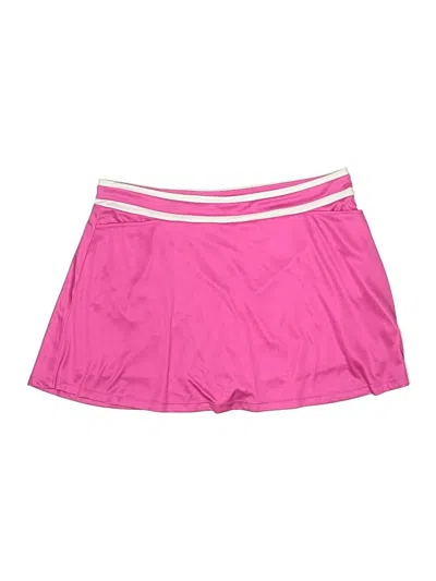 Pre-owned Pga Tour Casual Skirt In Pink