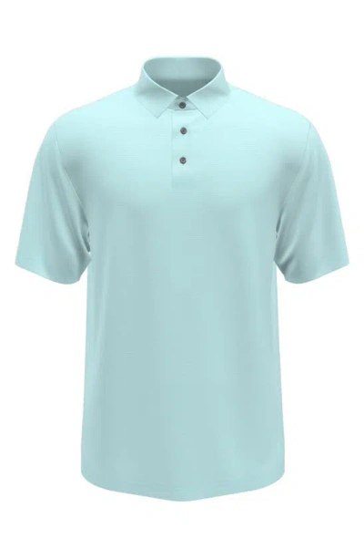 Pga Tour Gep Jacquard Polo In Tanager Turquois