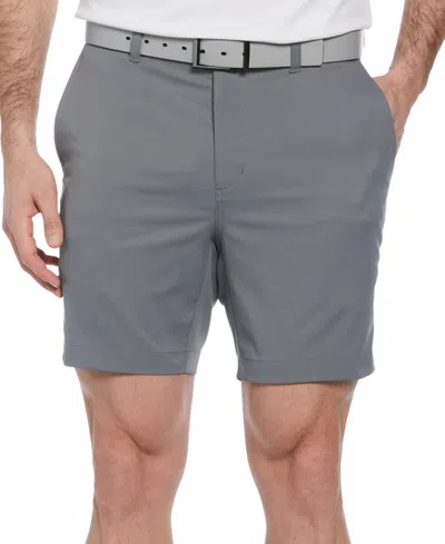 Pga Tour Men's 7" Golf Shorts With Active Waistband In Med Gray