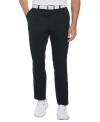 Pga Tour Men's Moisture Wicking Active-waistband Golf Pants In Caviar