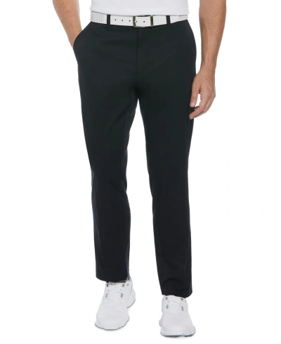 Pga Tour Men's Active-waistband Golf Pants In Caviar