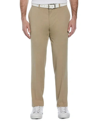 Pga Tour Men's Moisture Wicking Active-waistband Golf Pants In Chinchilla