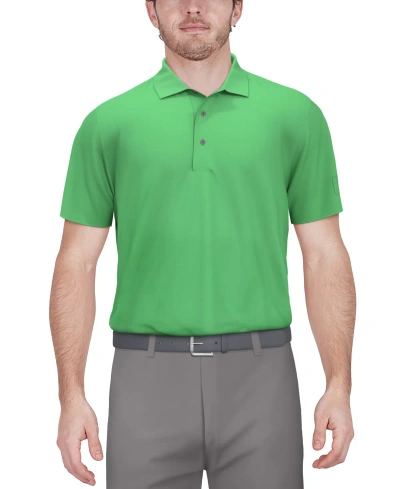Pga Tour Men's Airflux Mesh Golf Polo Shirt In Spring Bouquet