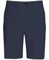 Pga Tour Men's Big & Tall 8" Solid Golf Shorts With Active Waistband In Black Iris