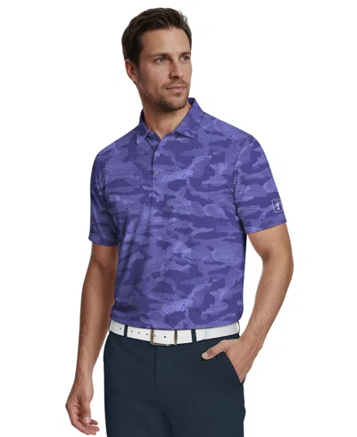 Pga Tour Men's Classic-fit Polo Shirt In Blue