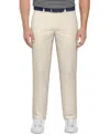 Pga Tour Men's Five-pocket Performance Golf Pants In Silver Lining