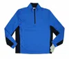 Pga Tour Men's Golf Thermal Stretch 1/4 Zip Pullover Jacket In Imperial Blue In Blue