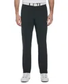 Pga Tour Men's Moisture Wicking Active-waistband Golf Pants In Caviar Hthr