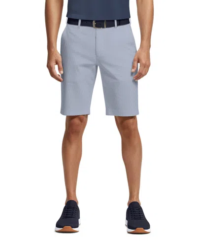 Pga Tour Men's Micro Geo Print Golf Shorts In Blue