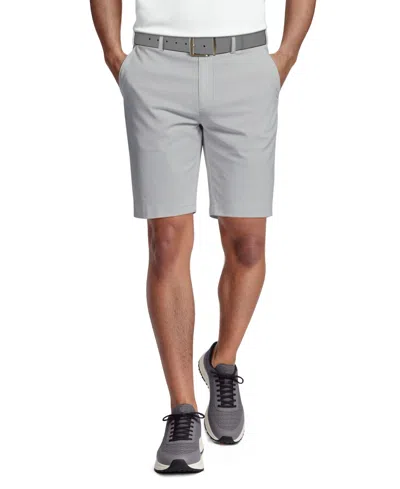 Pga Tour Men's Micro Geo Print Golf Shorts In Gray