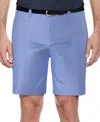 Pga Tour Men's Micro-geo Printed Shorts In Blue