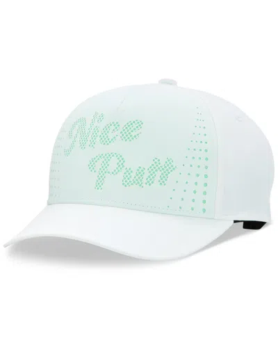 Pga Tour Men's Nice Putt Graphic Hat In White