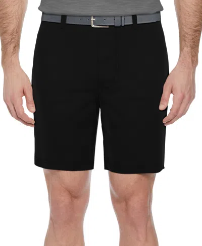 Pga Tour Men's Performance Pull-on Golf Shorts In Caviar