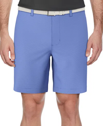 Pga Tour Men's Performance Stretch 8" Golf Shorts In Blue