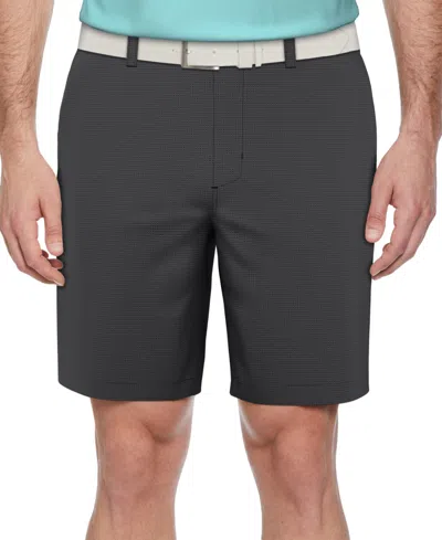 Pga Tour Men's Performance Stretch Golf Shorts In Caviar