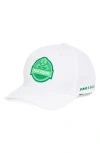 Pga Tour Pga Premium Label Baseball Cap In Bright White