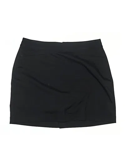 Pre-owned Pga Tour Skort In Black