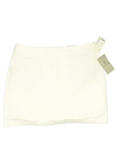 Pre-owned Pga Tour Skort In Ivory
