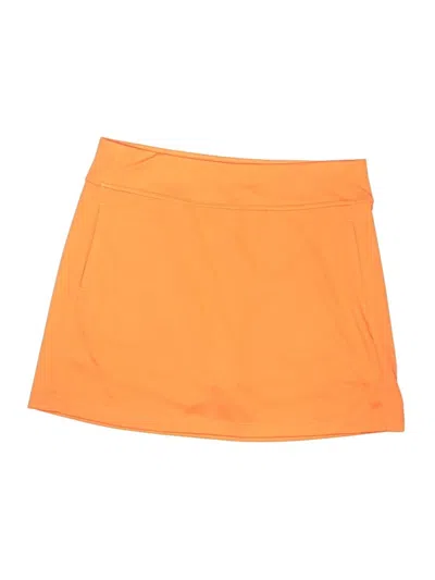 Pre-owned Pga Tour Skort In Orange