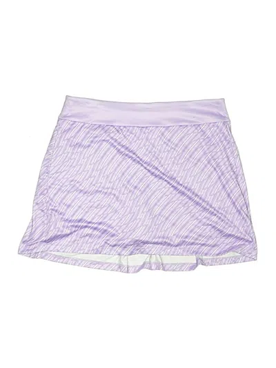 Pre-owned Pga Tour Skort In Purple
