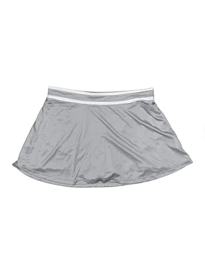 Pre-owned Pga Tour Skort In Silver