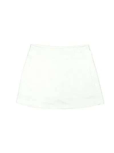 Pre-owned Pga Tour Skort In White