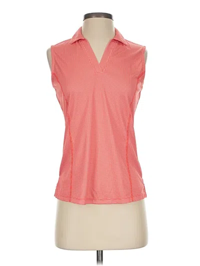 Pre-owned Pga Tour Sleeveless Blouse In Pink