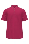 Pga Tour Solid Polo Shirt In Bossy Pink