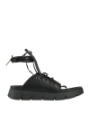 Ph 5.5 Woman Thong Sandal Black Size 8 Leather In Black