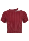 PH5 ALLISON RIBBED STRETCH-KNIT TOP