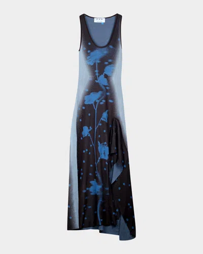 Ph5 Becky Maxi Tank Dress In Blue