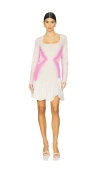 PH5 BELLA MIXED MEDIA MINI DRESS