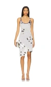 Ph5 Bindi Sequins Dress In Metallic Silver