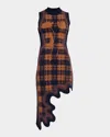 Ph5 Brooklyn Wavy Asymmetric Dress In Multi