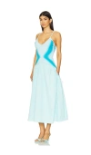 Ph5 Chili Tank Dress In Teal