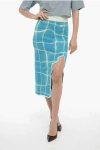 Ph5 Bonnie Skirt In Aqua-coloured Jersey